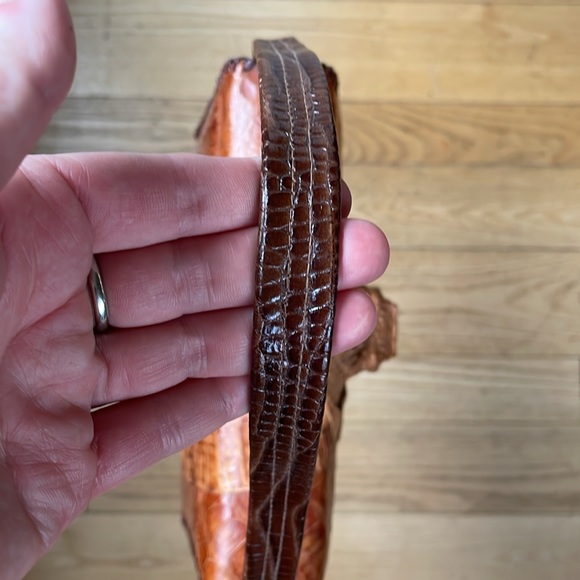 Vintage 1960’s baby alligator handbag EVC - Picture 10 of 13